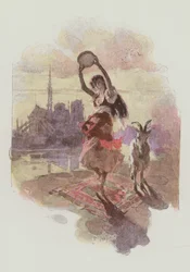 Illustrazione per Notre-Dame De Paris di Victor Hugo